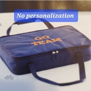 Insulated 9x13 tote bag for Hot or Cold food Solid navy NEW Home Interiors